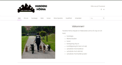 Desktop Screenshot of hundenshorna.com